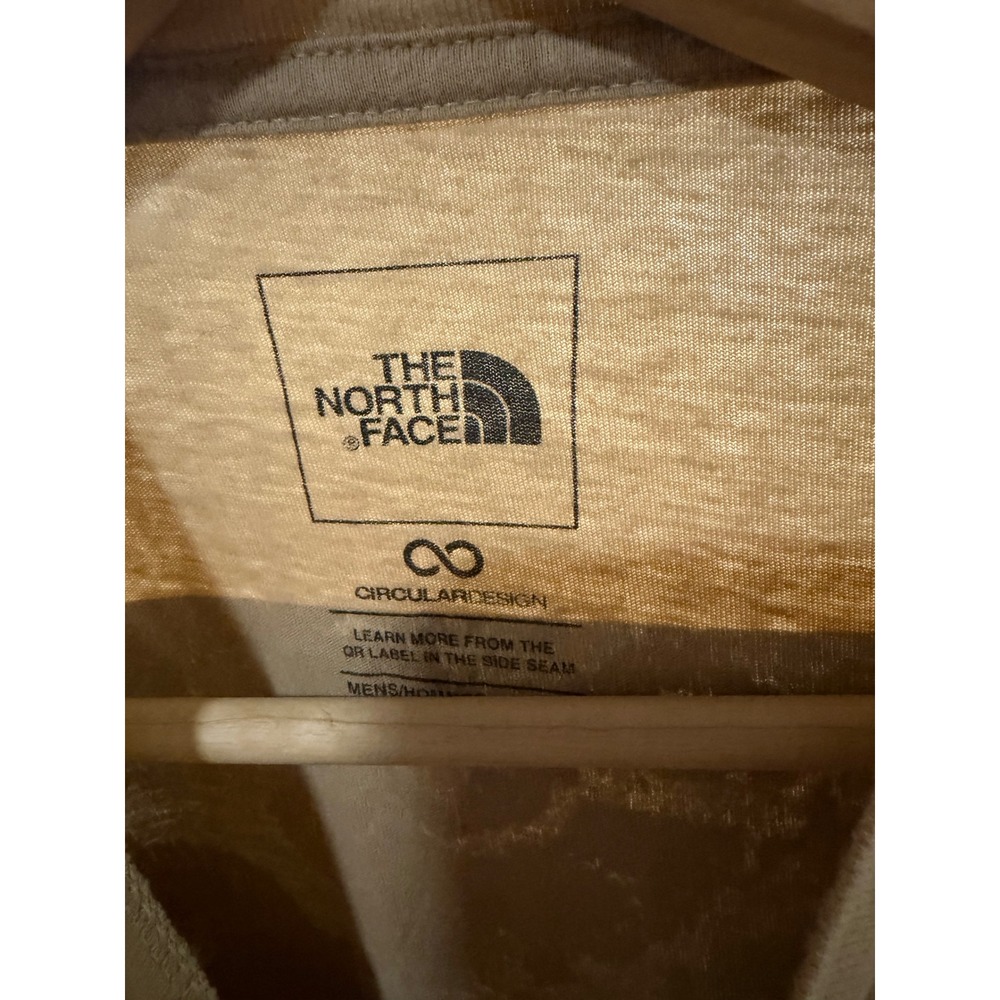 The North Face Mens Tan Camo‎ Box Logo Circular Design Graphic T-Shirt Size M - Picture 5 of 9